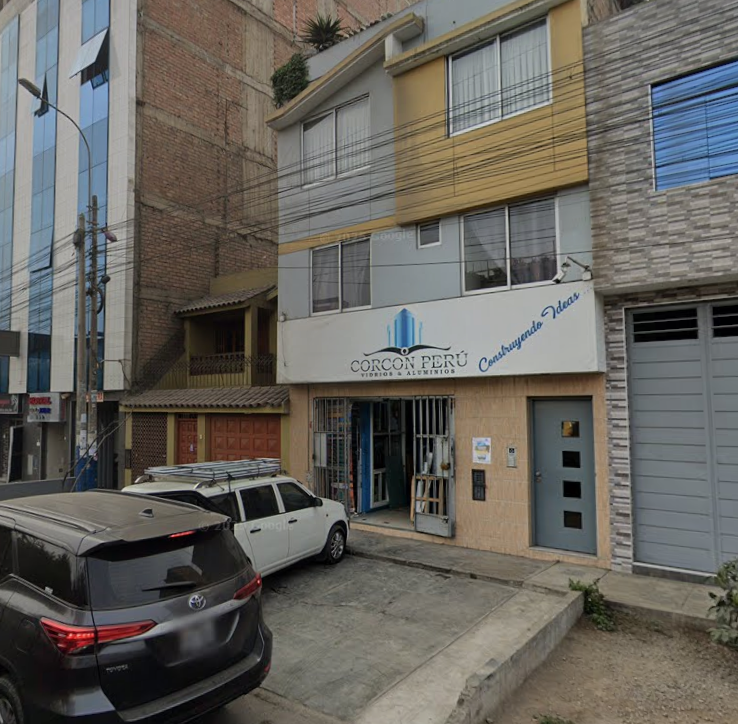 Fachada del local de CORCON PERÚ en Santa Anita